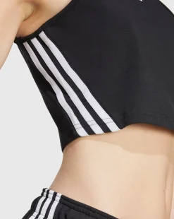 Adidas Canotta Future Icons 3-Stripes Nero Donna
