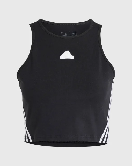 Adidas Canotta Future Icons 3-Stripes Nero Donna