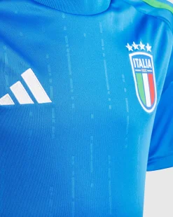 Adidas Maglia Home Italia 2024 Azzurri Bambino
