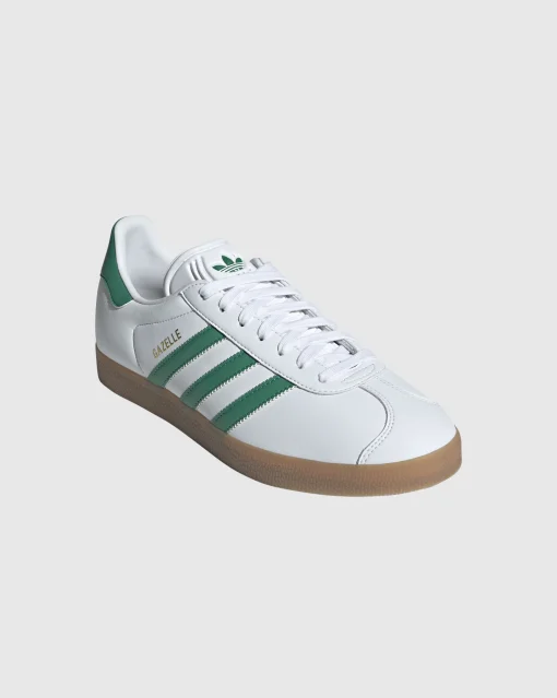 Adidas Originals Gazelle Bianco e Verde Donna