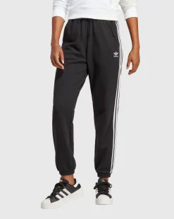 Adidas Originals Pantaloni adicolor Classics 3-Stripes Regular Joggers Nero Donna