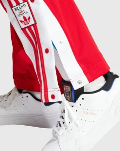 Adidas Originals Pantaloni Adibreak Rosso Donna