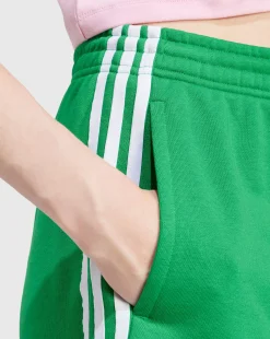 Adidas Originals Short 3-Stripes French Terry Verde Donna