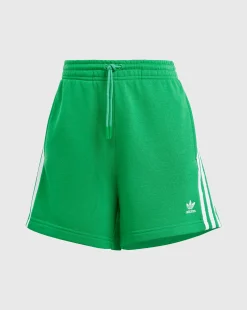 Adidas Originals Short 3-Stripes French Terry Verde Donna