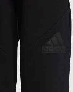 Adidas Pantaloni Future Icons Logo Nero Bambino