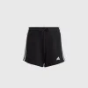 Adidas Short Essentials 3-Stripes Nero Bambina