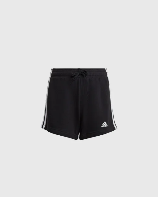 Adidas Short Essentials 3-Stripes Nero Bambina