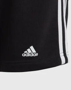 Adidas Short Essentials 3-Stripes Nero Bambina