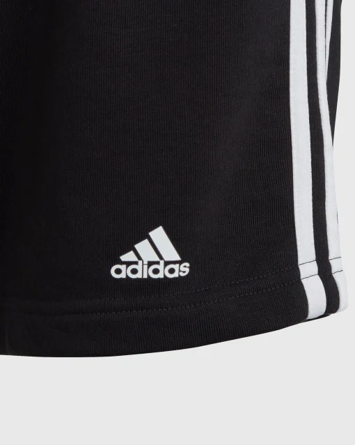 Adidas Short Essentials 3-Stripes Nero Bambina