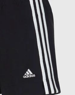 Adidas Shorts Essentials 3-Stripes Nero Donna