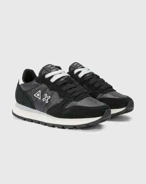 Ally Bright Nylon Black Nero Donna