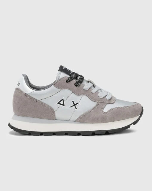Ally Bright Nylon Silver Grigio Donna