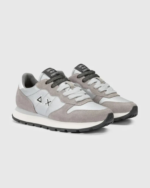 Ally Bright Nylon Silver Grigio Donna