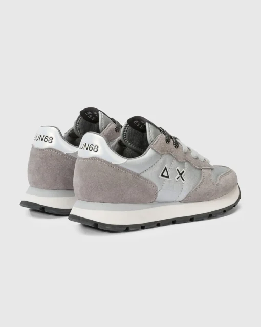 Ally Bright Nylon Silver Grigio Donna