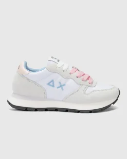Ally Solid Nylon Bianco Donna