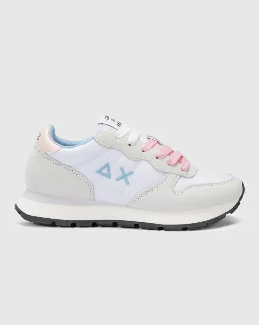 Ally Solid Nylon Bianco Donna