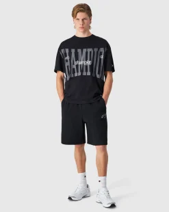 Bermuda Lunghi Urban Contemporary Nero Uomo