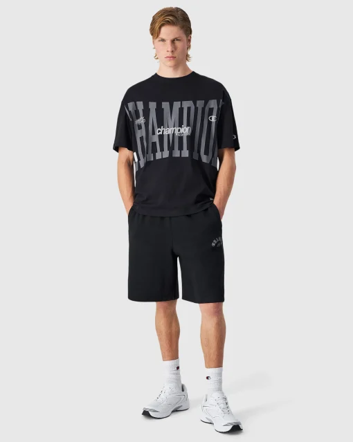 Bermuda Lunghi Urban Contemporary Nero Uomo