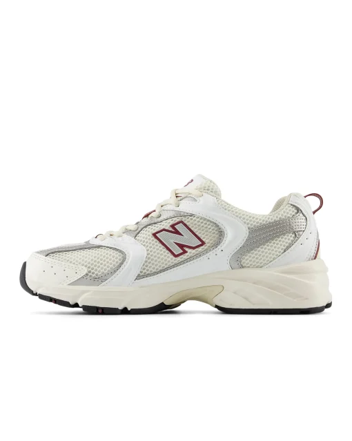 530 Bianco Silver Bordeaux Donna