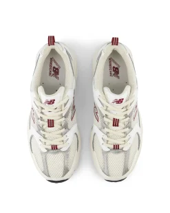 530 Bianco Silver Bordeaux Donna