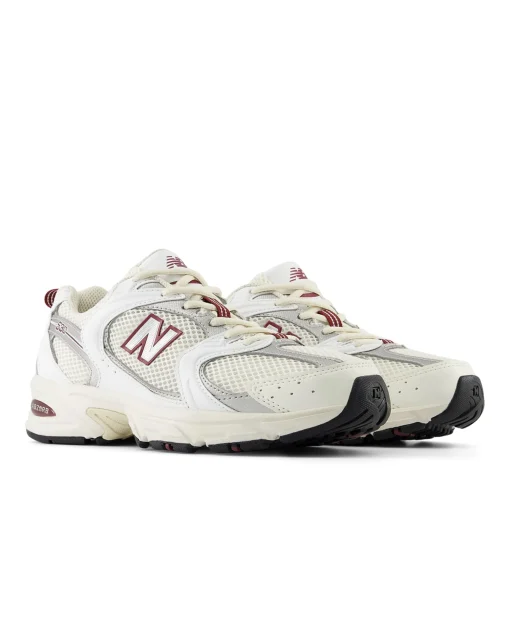 530 Bianco Silver Bordeaux Donna