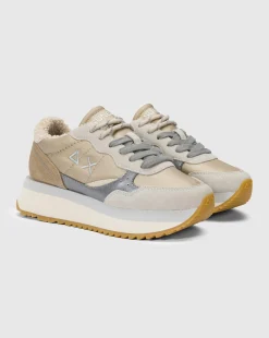 Big Ally Winter Beige Marrone Donna