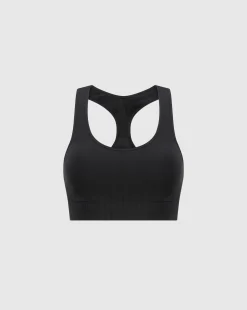 Bra Seamless Senza Cuciture Nero Donna