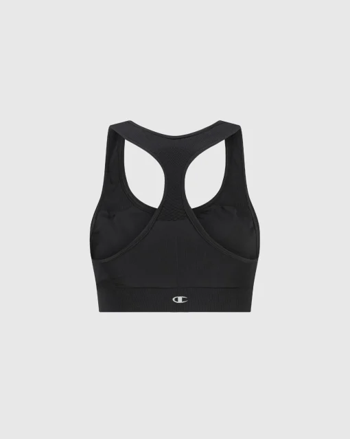 Bra Seamless Senza Cuciture Nero Donna