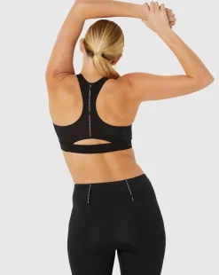 Bra Sportivo Road Compression Nero Donna