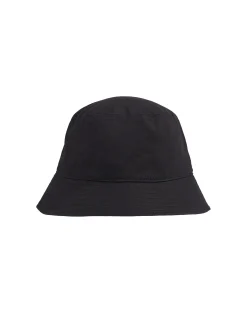 Calvin Klein Cappello Alla Pescatora In Twill Nero