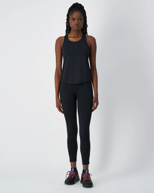 Canotta Athletics Nero Donna