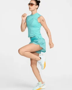 Canotta da running Dri-FIT Storage Verde Donna