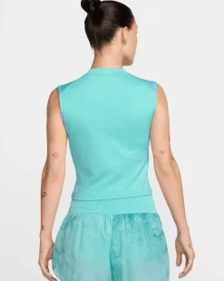 Canotta da running Dri-FIT Storage Verde Donna