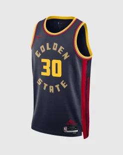 Canotta Golden State Warriors Stephen Curry Blu Uomo