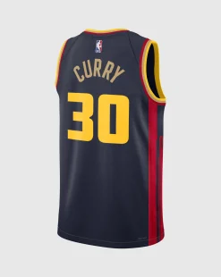 Canotta Golden State Warriors Stephen Curry Blu Uomo