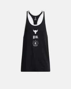 Canotta Project Rock Racer Tank Black Nero Uomo