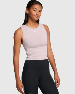 Canotta UA Train Seamless Tetra Gray Grigio Donna