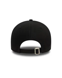 Cappellino regolabile New York Yankees 9FORTY Nero e Rosso Unisex Adulto