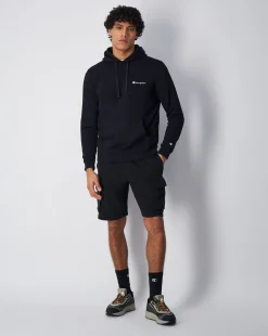 Champion Bermuda Cargo Nero Uomo