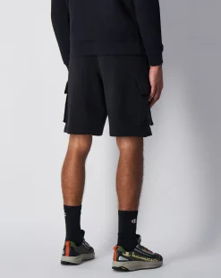 Champion Bermuda Cargo Nero Uomo