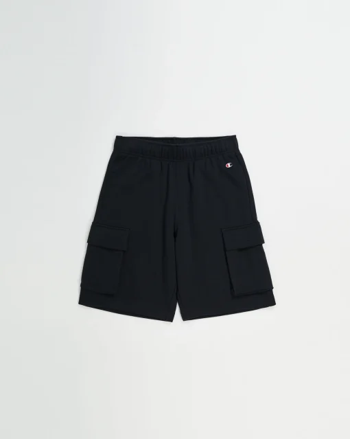 Champion Bermuda Cargo Nero Uomo
