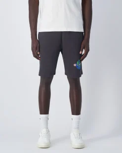 Champion Bermuda Lungo Eco Future con Tasche Nero Uomo