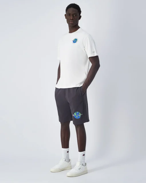 Champion Bermuda Lungo Eco Future con Tasche Nero Uomo