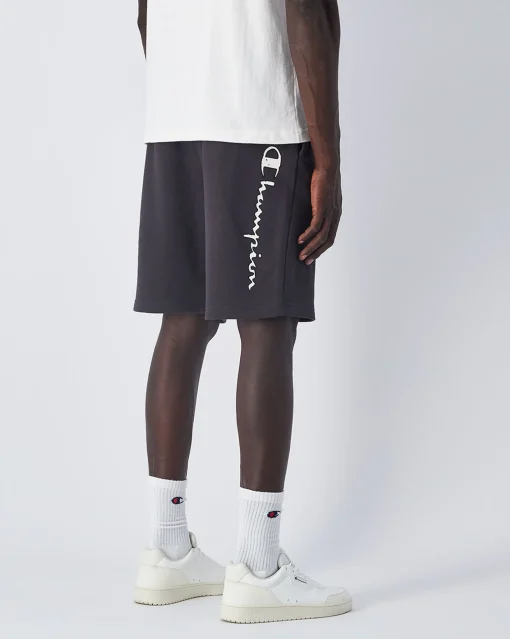 Champion Bermuda Lungo Eco Future con Tasche Nero Uomo