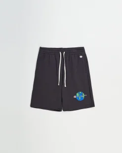 Champion Bermuda Lungo Eco Future con Tasche Nero Uomo