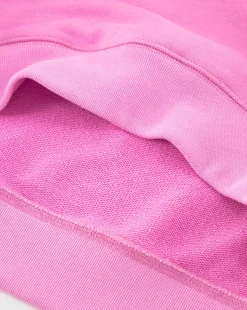 Champion Felpa Con Cappuccio Leggera Tonal Logo Rosa Donna