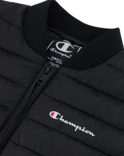 Champion Giacca Bomber Nero Bambino