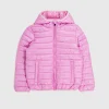 Champion Giacca Con Cappuccio Rosa Bambino