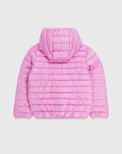 Champion Giacca Con Cappuccio Rosa Bambino