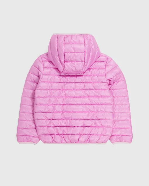 Champion Giacca Con Cappuccio Rosa Bambino